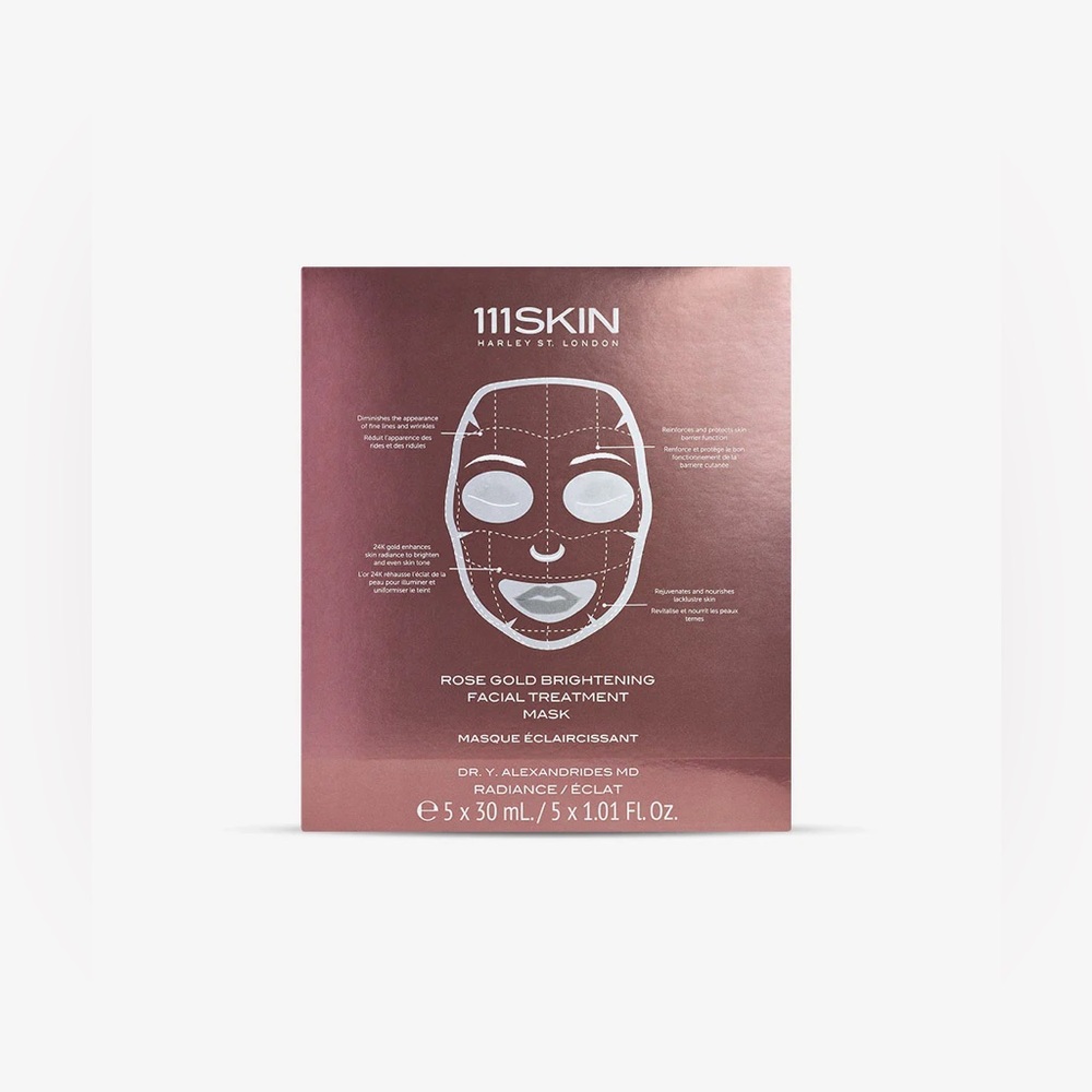 111SKIN Gold Rose Brighting Facial Treatment Skincare Mask